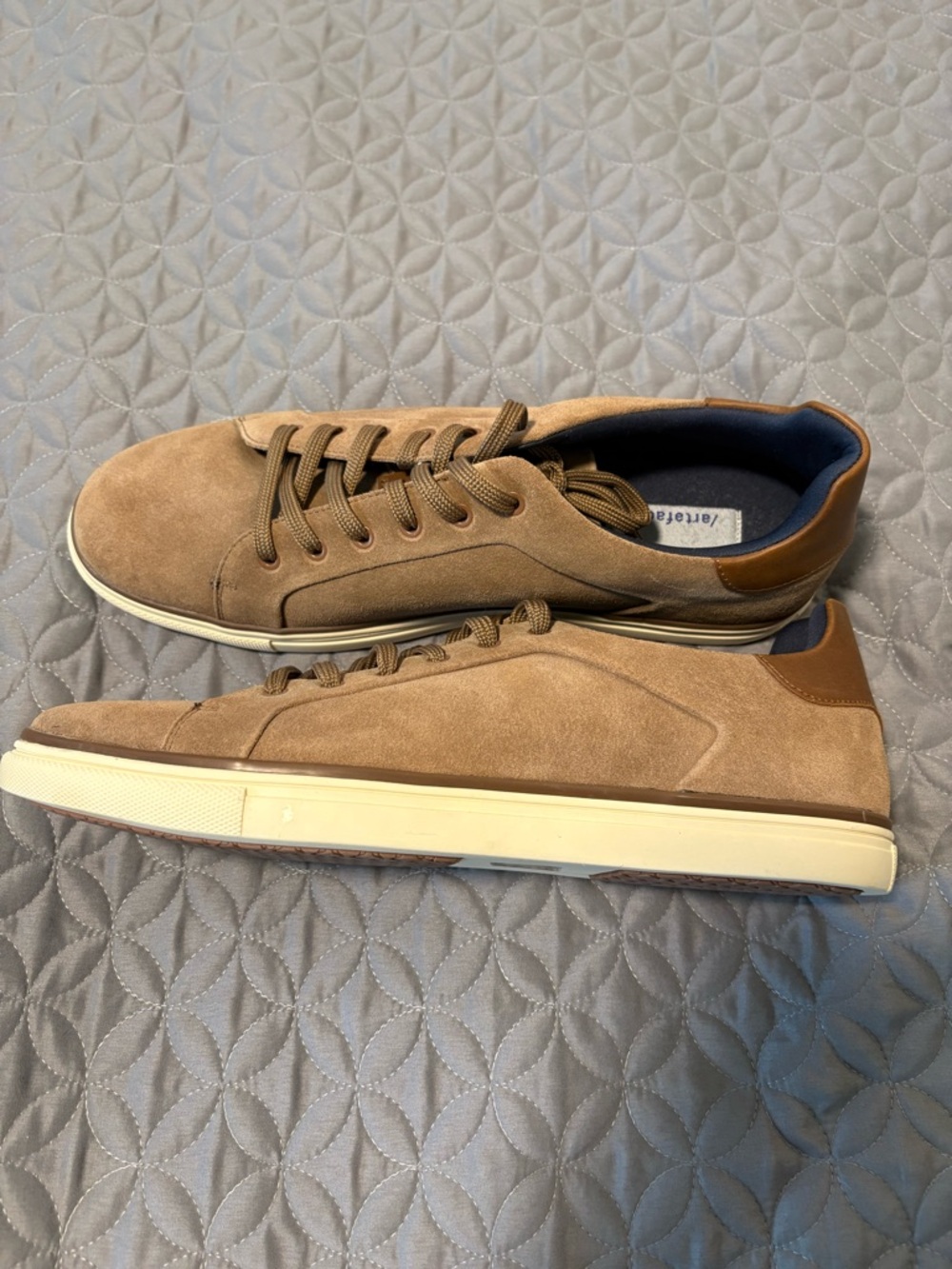 Artefact Men’s Shoes Size 12 Tan Suede Never Worn No Box